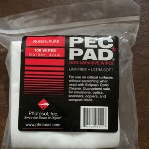 PEC PAD Non-Abrasive Wipes